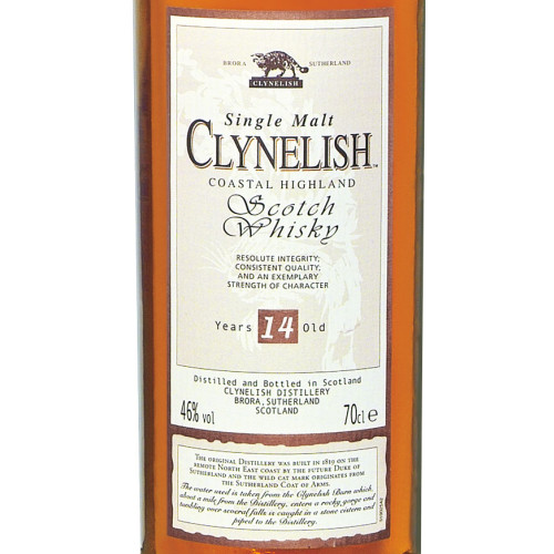 Clynelish 14YO Single Malt Coastal Highland Scotch Whisky: Buy Now