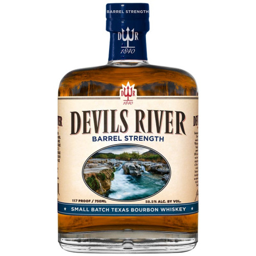 Devils River Barrel Strength Bourbonのボトル画像