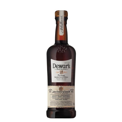 Dewar's 18 Year Old Blended Scotch Whisky: Buy Now | Caskers