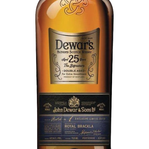 ウイスキー Dewar's 25 Years Old 700ml Dewar's 25 Year Blended Scotch Whisky