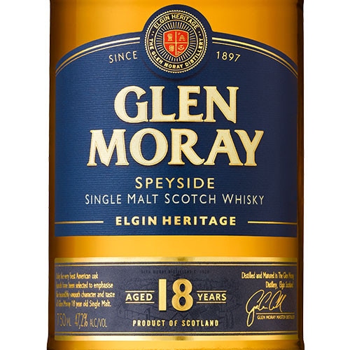 Glen Moray Heritage 18YO Single Malt Scotch Whisky | Caskers