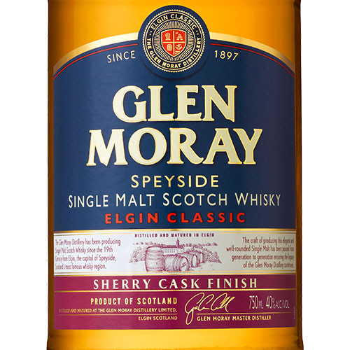 Glen Moray Sherry Cask Finish Single Malt Scotch Whisky: Buy Now