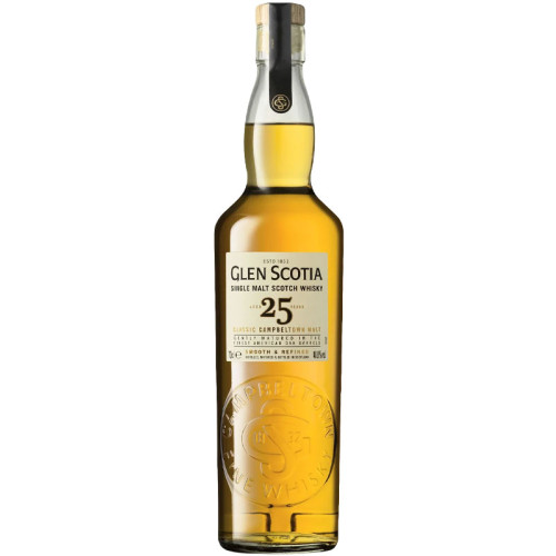 Glen Scotia 25 Year Old Single Malt Scotch Whisky | Caskers