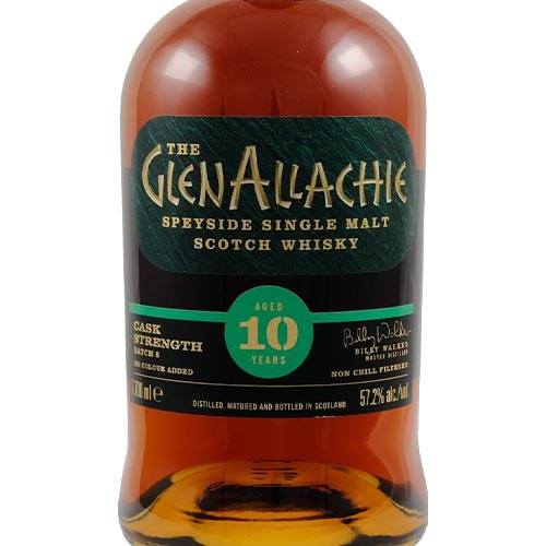GlenAllachie 10YO Cask Strength Batch 8 Single Malt Scotch Whisky