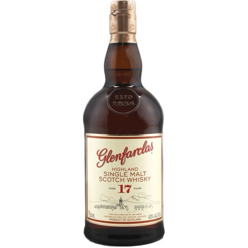 Glenfarclas 17年　シングルモルトウイスキー　C270④ Glenfarclas 17 year Highland Single Malt Scotch 750ml – Ludwig