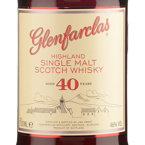 Glenfarclas 40 Year Old Single Malt Scotch Whisky | Caskers