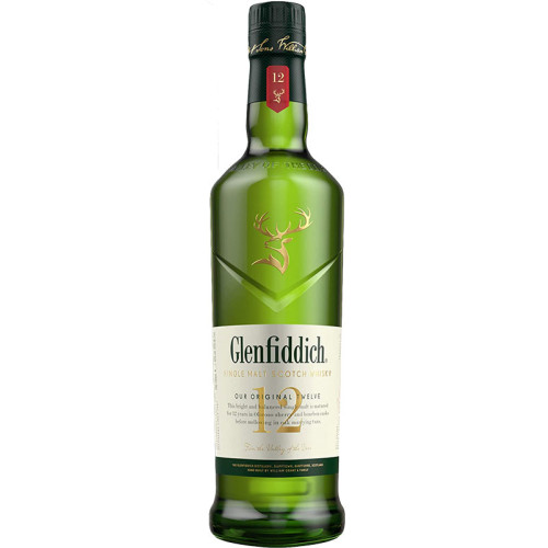 Glenfiddich 12YO Single Malt Scotch Whisky (1L): Buy Now | Caskers