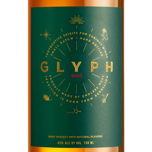GLYPH ウイスキー　インスタントウイスキー　分子ウイスキー　アメリカ　海外 Glyph Spice Spirit Whiskey | Caskers