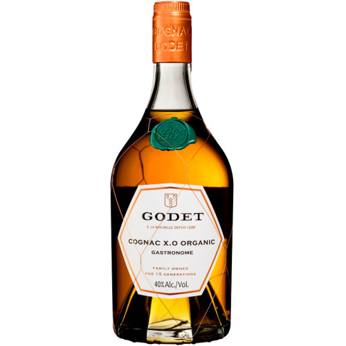 Godet Gastronome XO Organic Cognac | Caskers