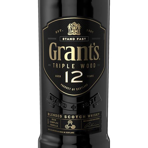 Grant's 12 Year Old Triple Wood Blended Scotch Whisky | Caskers