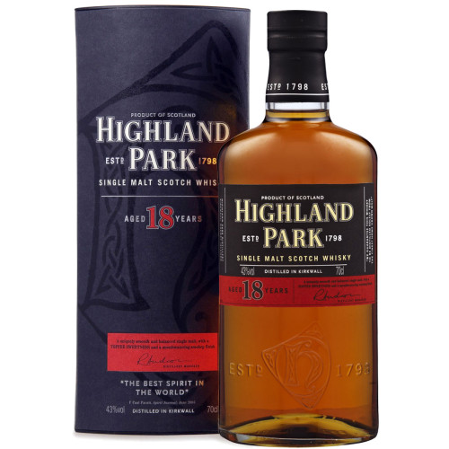 Highland Park 18YO Single Malt Scotch Whisky: Buy Now | Caskers