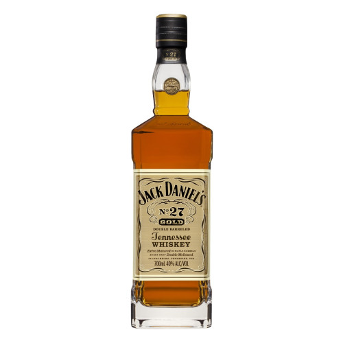 Jack Daniel's Tennessee 700ml 12本 Jack Daniel's No. 27 Gold Double Barreled Tennessee Whiskey | Caskers