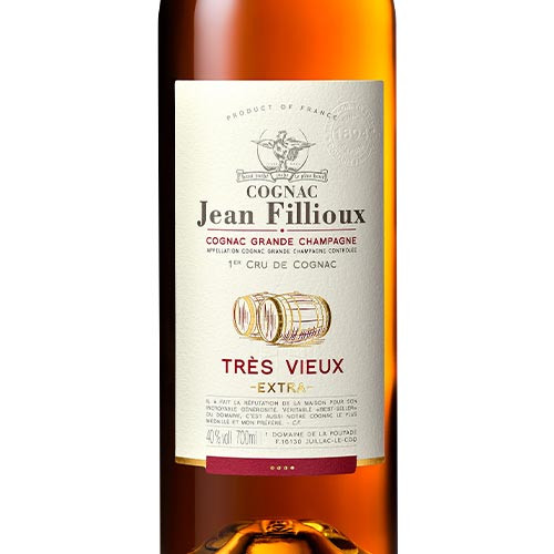 Jean Fillioux Grande Champagne Très Vieux XO Extra Cognac | Caskers