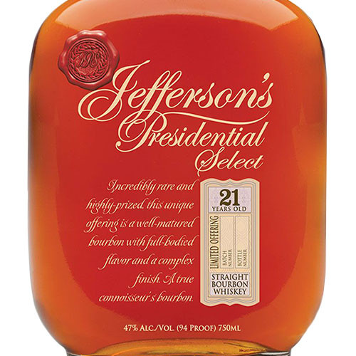 Jefferson's Presidential Select 21YO Bourbon: Buy Now | Caskers