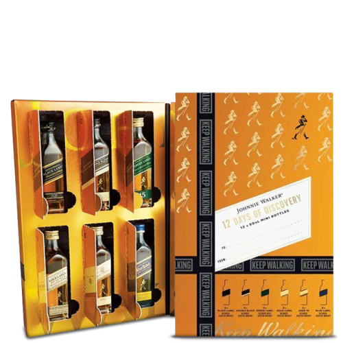 Johnnie Walker 12 Days of Discovery Gift Set | Caskers
