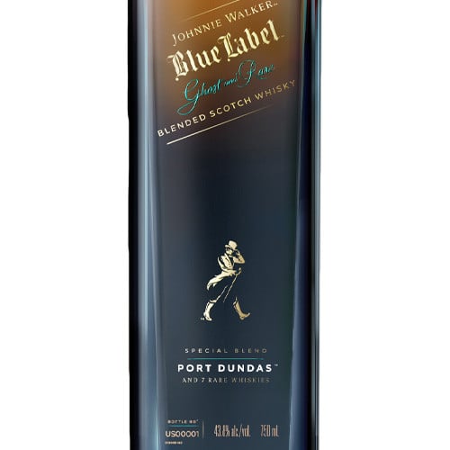 Johnnie Walker Blue Label Ghost & Rare Port Dundas Blended Scotch