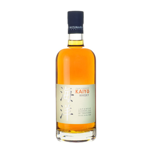 Kaiyo Mizunara Oak Aged Cask Strength Whisky: Buy Now | Caskers