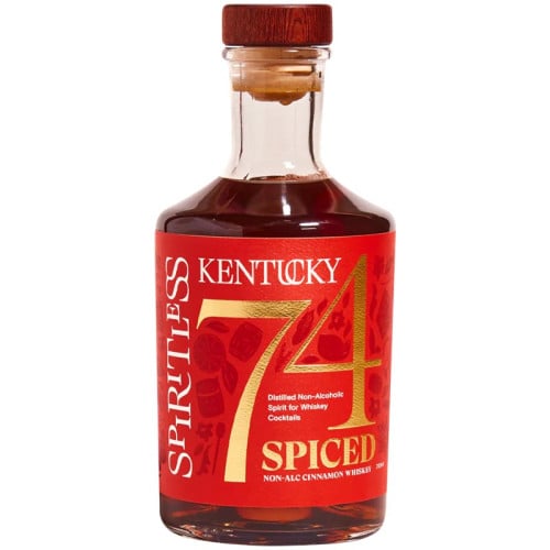  スコッチウイスキー 750ml Kentucky 74 Spiced Non-Alcoholic Cinnamon Whiskey (700mL) | Caskers