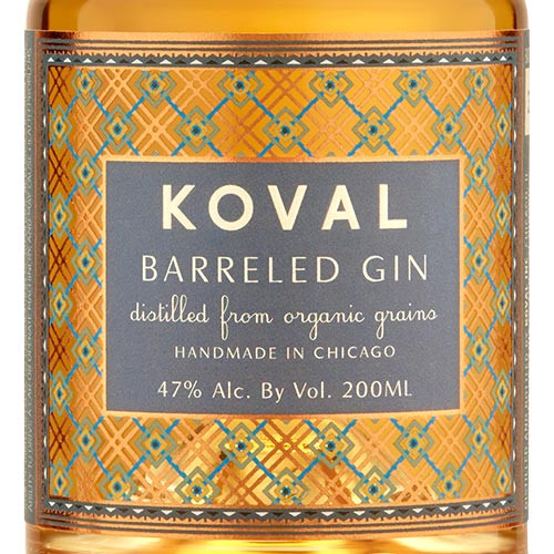 飲料・酒 KOVAL Bourbon Whiskey & Dry Gin 2本セット