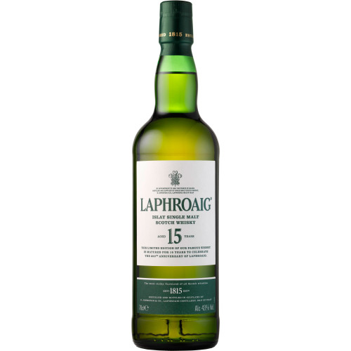 Laphroaig 15年ウイスキー 750ml Laphroaig 15 Year Old Single Malt Scotch Whisky | Caskers
