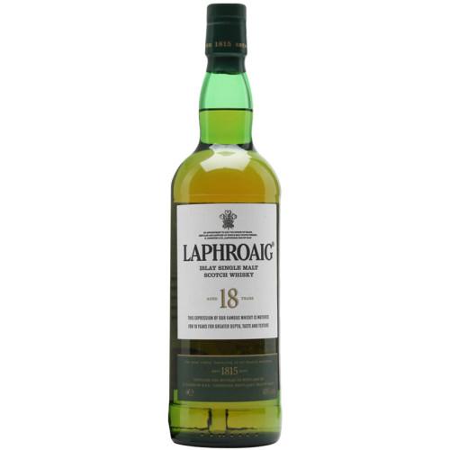Laphroaig 18 Year Old Single Malt Scotch Whisky | Caskers