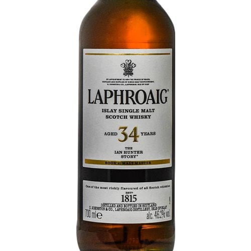 Laphroaig The Ian Hunter Story 'Book 4 Malt Master' 34YO Single