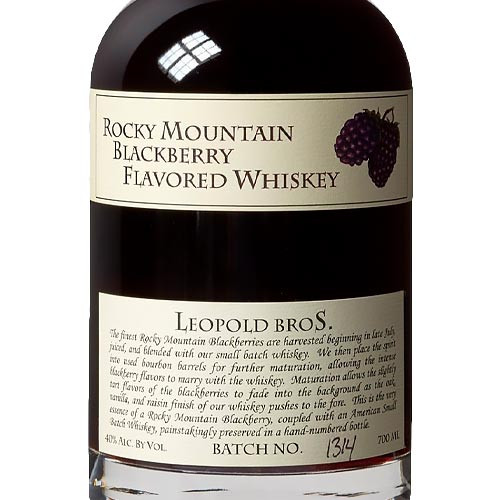 Leopold Bros. Rocky Mountain Blackberry Flavored Whiskey: Buy Now