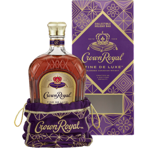 Crown Royal Fine De Luxe Limited Edition Holiday Bag (1.75L) | Caskers