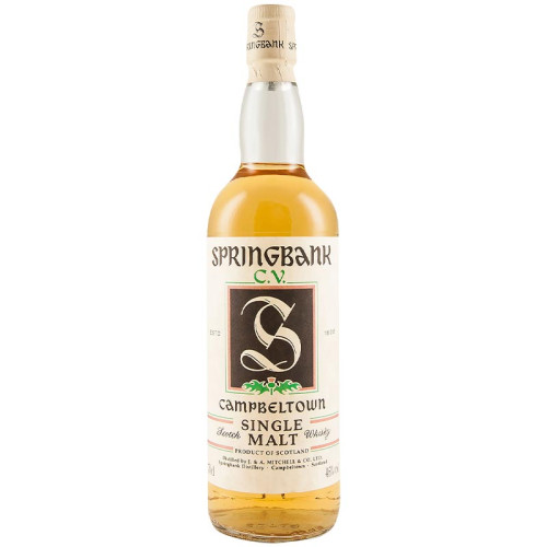 SPRINGBANK 8年 白ラベル シングルモルト スコッチウイスキー Springbank C.V. White Label Single Malt Scotch Whisky: Buy Now