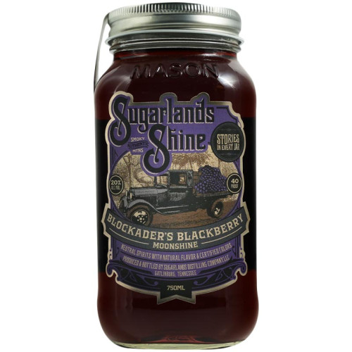 Sugarlands Shine Blockader's Blackberry Moonshine: Buy Now | Caskers