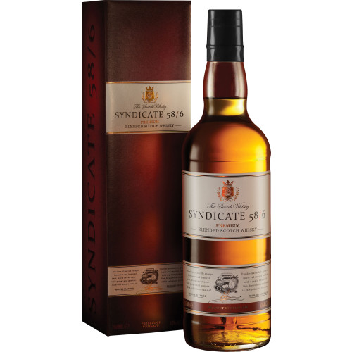 ウイスキー Syndicate 58/6 classic blend Syndicate 58/6 Premium Blended Scotch Whisky | Caskers