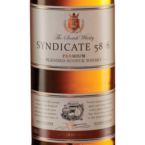 Syndicate 58/6 Premium Blended Scotch Whisky | Caskers