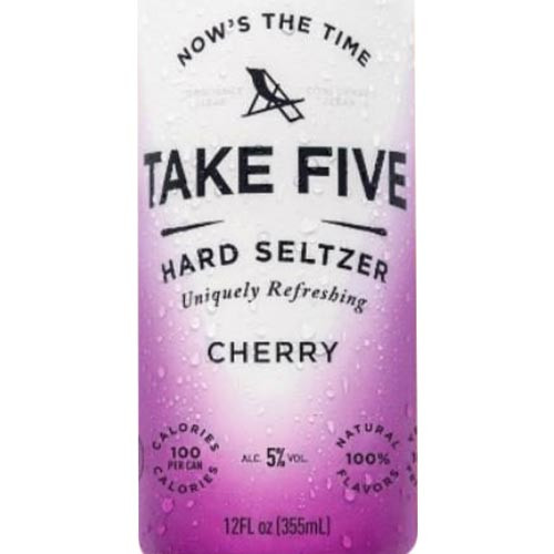 TAKE FIVE Cherry Hard Seltzer 6-Pack | Caskers