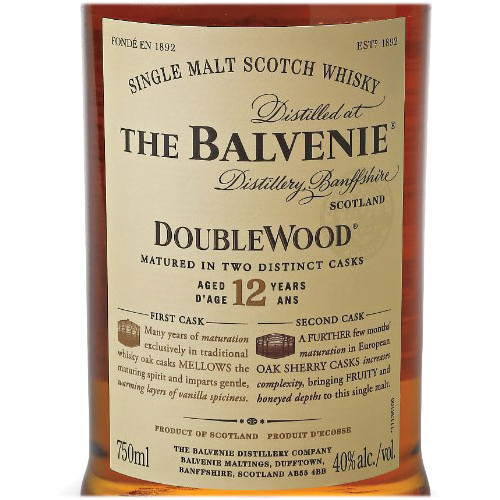 The Balvenie DoubleWood 12YO Single Malt Scotch Whisky: Buy Now