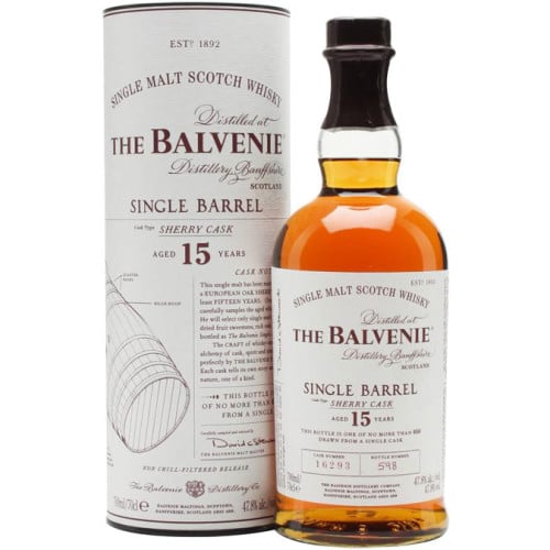 超希少品　The Balvenie 15年 シングルモルトウイスキー The Balvenie 15 Year Madeira Cask – Nutty, Fruity Speyside Malt