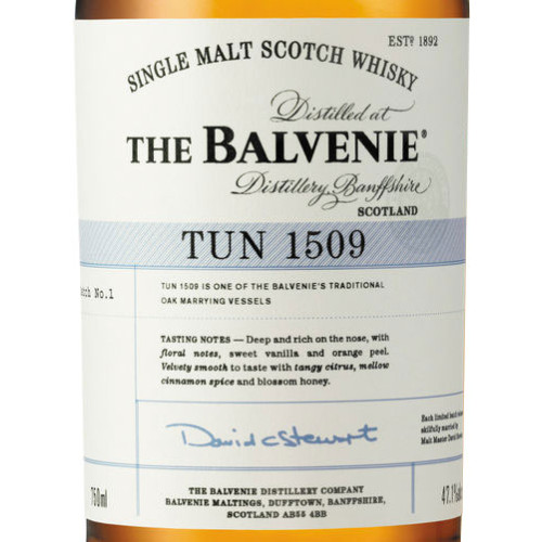 (希少品値下げ)THE BALVENIE TUN 1509 Batch No.7 Balvenie Tun 1509 Batch #7 750ml - Balvenie – BevMo!