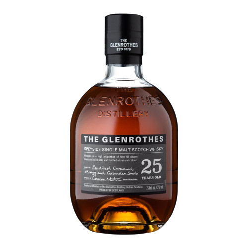 The Glenrothes 25 Year Old Single Malt Scotch Whisky | Caskers