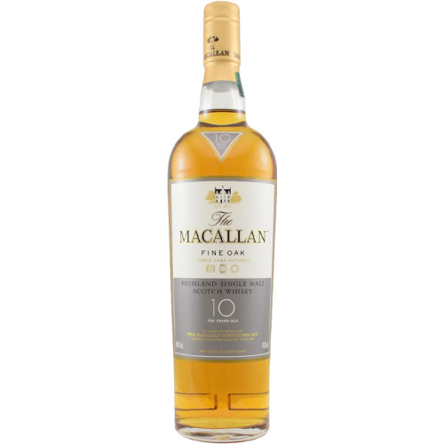 The Macallan Fine Oak 10年 700ml The Macallan 10YO Fine Oak Scotch Single Malt: Buy Now | Caskers