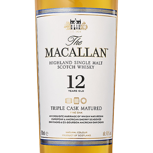 The Macallan Triple Cask Matured 12YO Single Malt Scotch Whisky