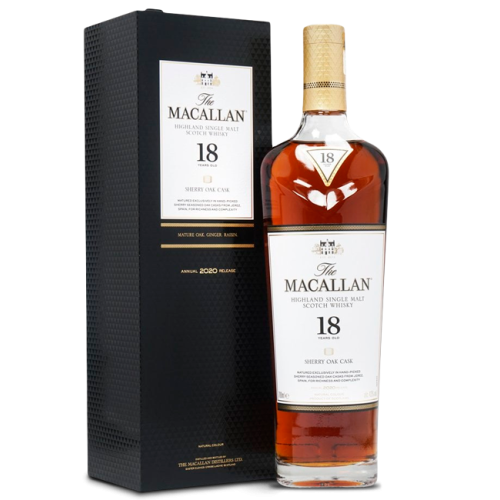 The Macallan 18 Year Old Sherry Oak 3本 The Macallan 18 Year Old Sherry Oak 2020 Release | Caskers
