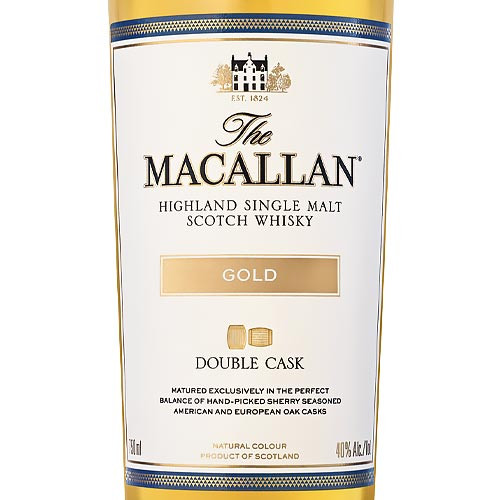 The Macallan Double Cask Gold Single Malt Scotch Whisky | Caskers