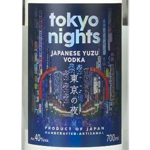 Tokyo Nights Yuzu Vodka: Buy Now | Caskers