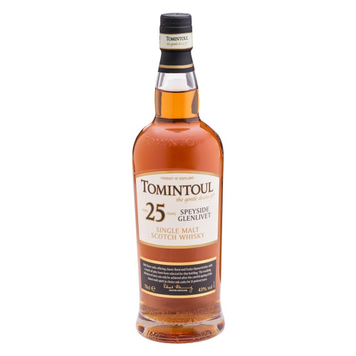 TOMINTOUL 25年 シングルモルトウイスキー 700ml Tomintoul 25 Year Old Single Malt Scotch Whisky | Caskers