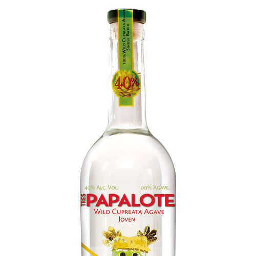 Tres Papalote Wild Cupreata Agave Joven Mezcal: Buy Now | Caskers