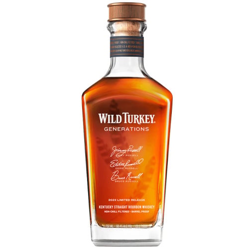 Wild Turkey Generations 2023 Limited Release Kentucky Straight