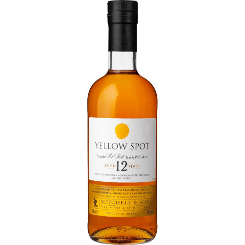 YELLOW SPOT 12年 アイリッシュウイスキー Yellow Spot 12YO Single Pot Still Irish Whiskey: Buy Now | Caskers