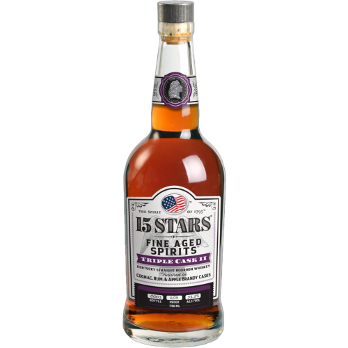 15 Stars Trilogy Triple Cask Finished Kentucky Straight Bourbon (Version 2)