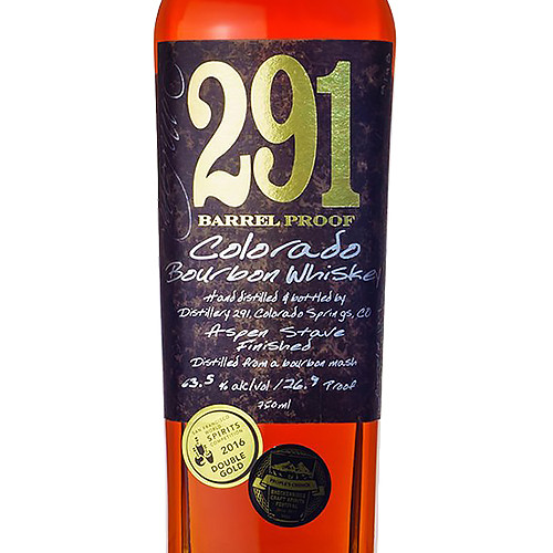 291 Colorado Straight Bourbon Whiskey Barrel Proof 3 Year