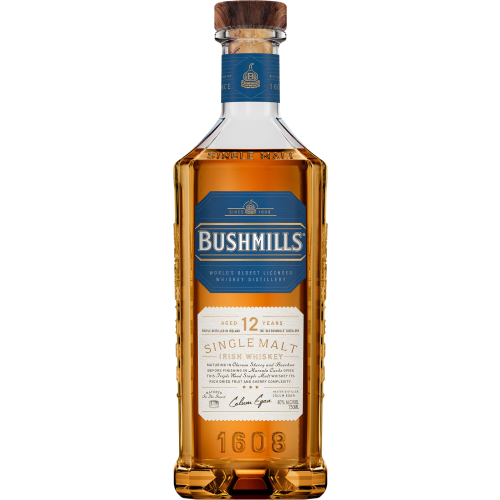 Bushmills 12 Year Old Single Malt Irish Whiskey