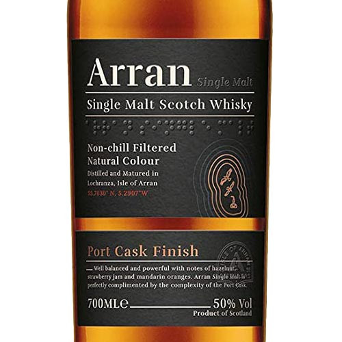 Arran Port Cask Finish Single Malt Scotch Whisky: Buy Now | Caskers